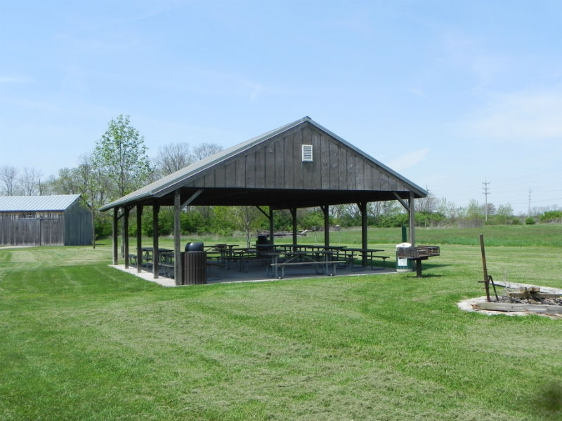 PicnicShelteratChrisholmMetroParkinMetroParksofButlerCounty