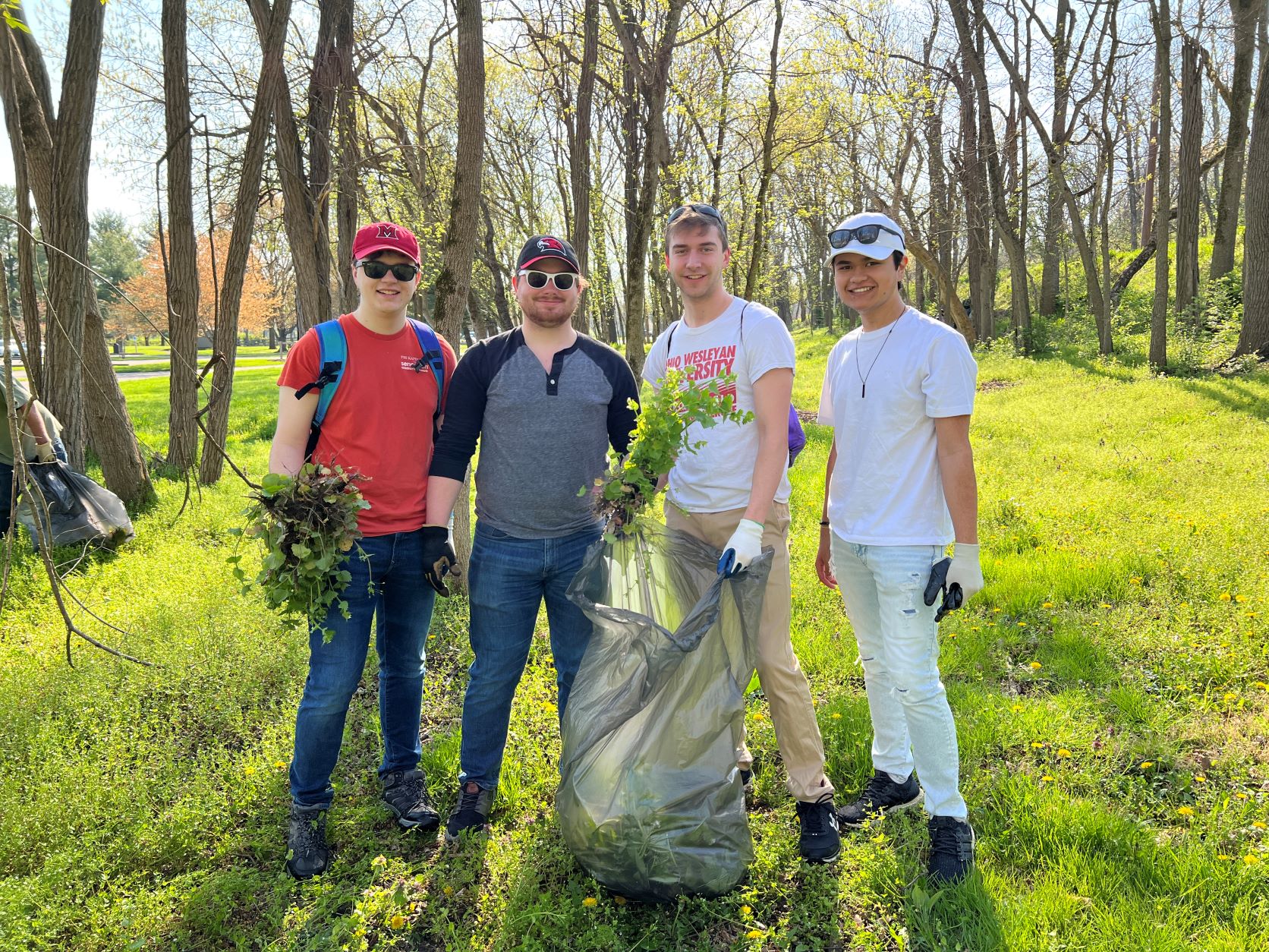 Volunteersremovinginvasivegarlicmustard